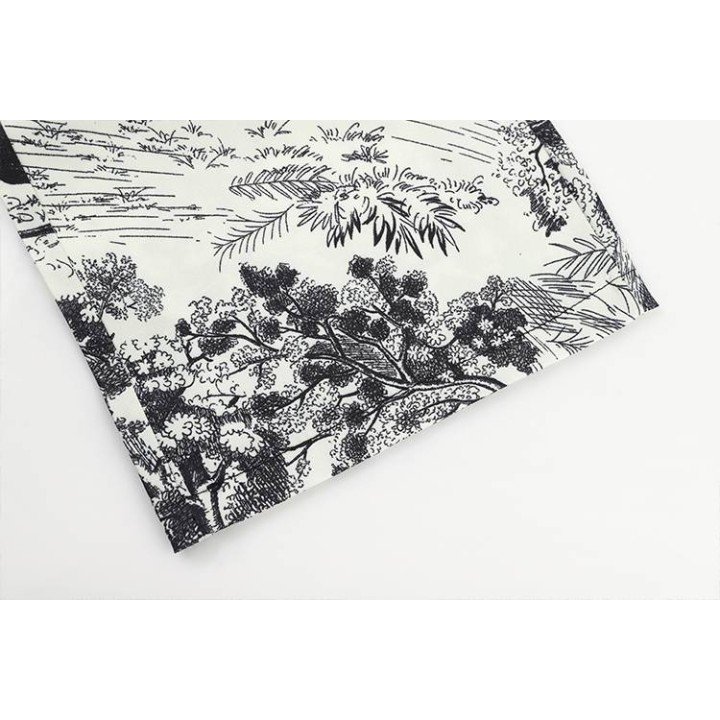 Vêtements japonais et coréens pour filles - Vêtements japonais et coréens pour filles - Pantalon Ample à motif Gurafiti