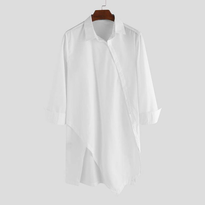 Vêtements japonais et coréens pour hommes - Chemise Longue Shinmetorikaru
