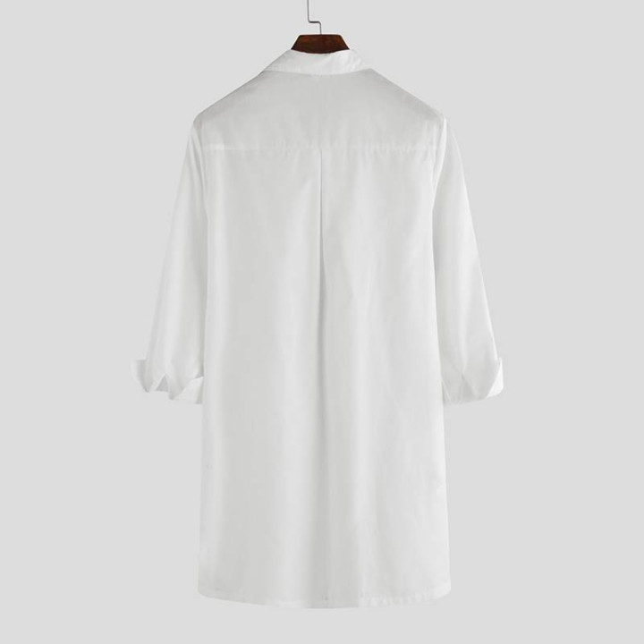 Vêtements japonais et coréens pour hommes - Chemise Longue Shinmetorikaru