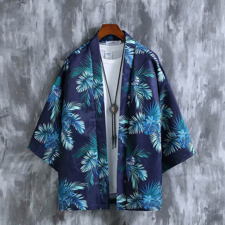 Vêtements japonais et coréens pour hommes - Kimonos japonais et coréens pour hommes - Yukata Toropikaru