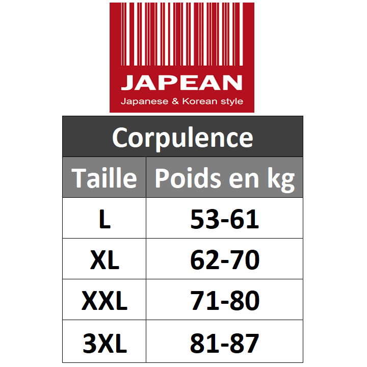 Vêtements japonais et coréens pour garçons - Pantalons japonais et coréens pour hommes - Pantalon large Japonais Kuro