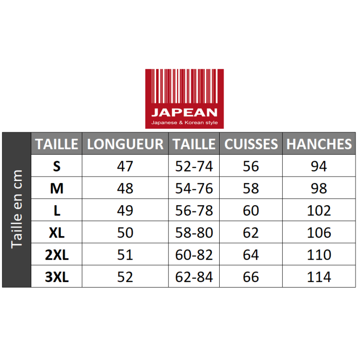 Vêtements japonais et coréens pour filles - Pantalons japonais et coréens pour femmes - Short à Rayures Sportif