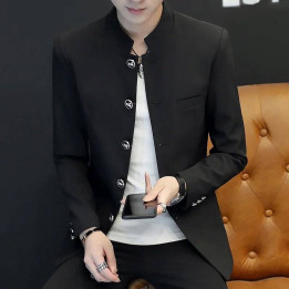 Veste Blazer Col Mao