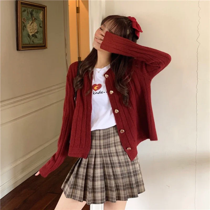 Chandail Rouge Romanchikku