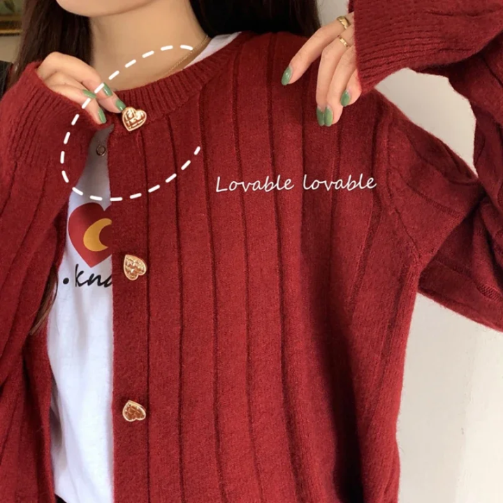 Chandail Rouge Romanchikku