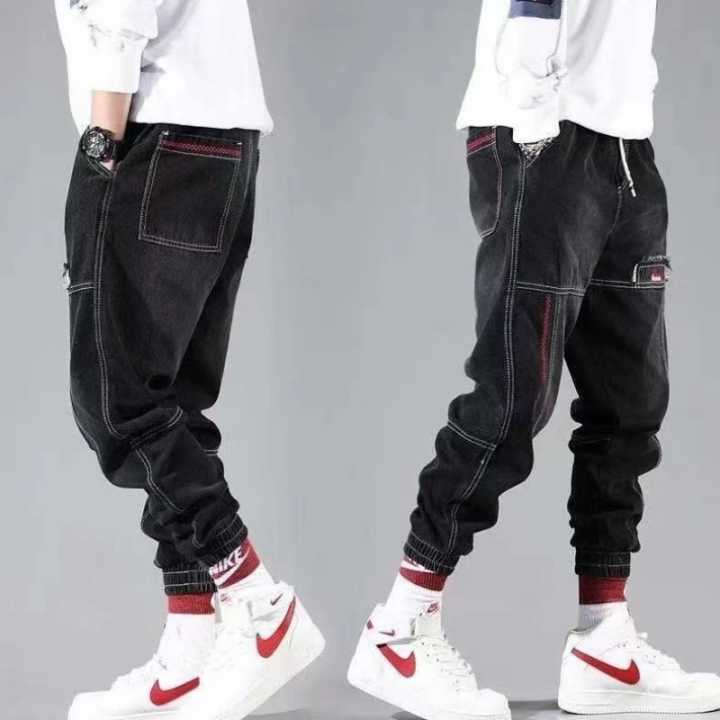 Jegging Slim Sutorītouea Noir