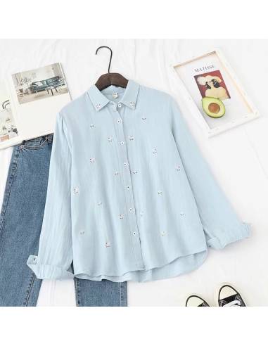Chemise Aozora Hana