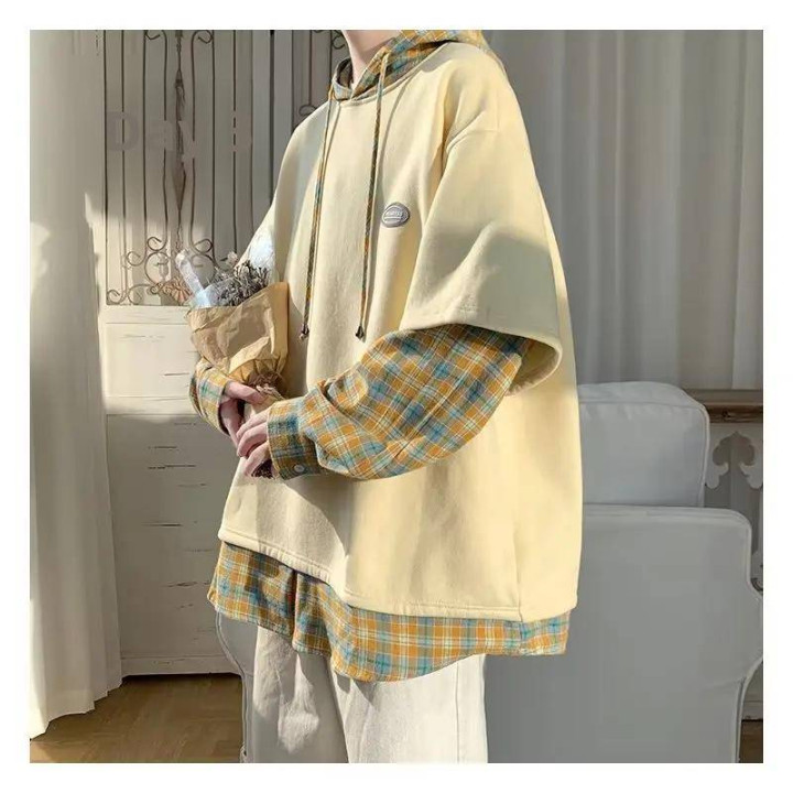 Vêtements japonais et coréens pour homme - Sweats japonais et coréens pour hommes - Sweat à Capuche Oversize Tōkō no Yūhi