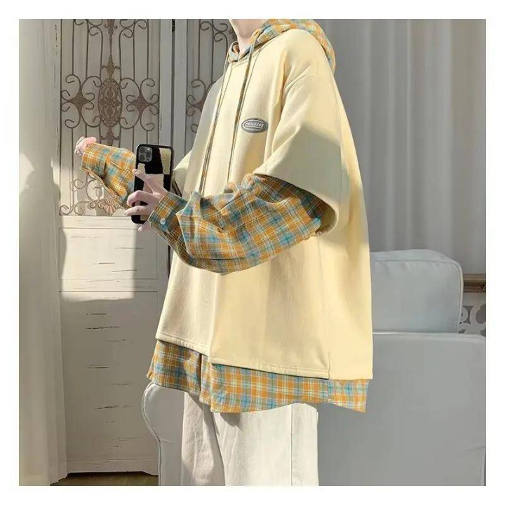 Vêtements japonais et coréens pour homme - Sweats japonais et coréens pour hommes - Sweat à Capuche Oversize Tōkō no Yūhi