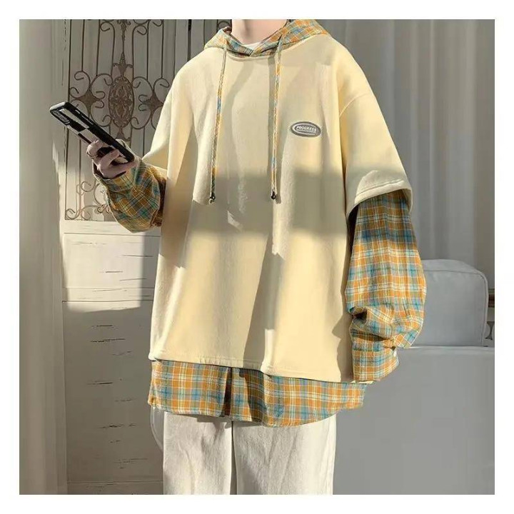 Vêtements japonais et coréens pour homme - Sweats japonais et coréens pour hommes - Sweat à Capuche Oversize Tōkō no Yūhi