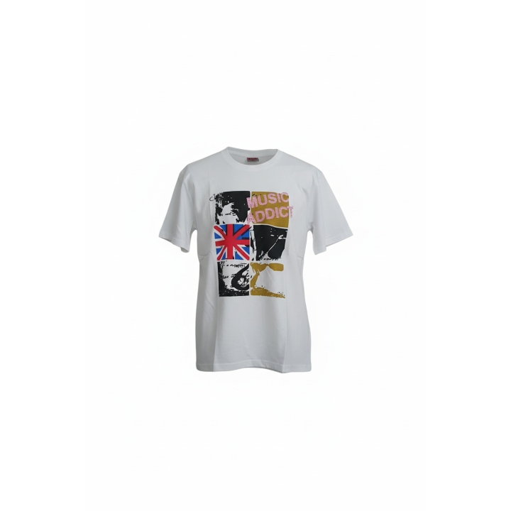 T-shirt British Music Addict