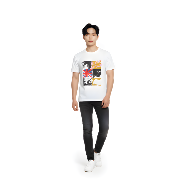 T-shirt British Music Addict
