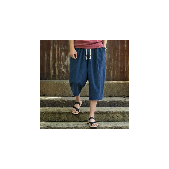 Vêtements japonais et coréens pour garçons - Pantalons japonais et coréens pour hommes - Pantalon Bermuda Bintēji