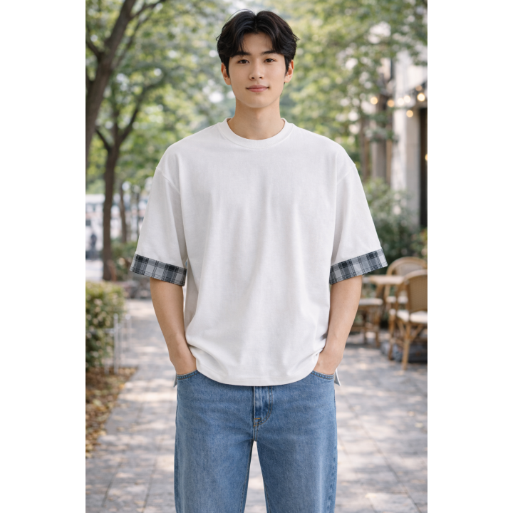 T-shirt imprimé polyester