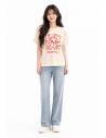 T-Shirt Octo Kawaii — porté de face