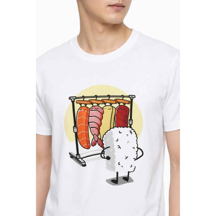 T-Shirt Sushi Mood — détail produit