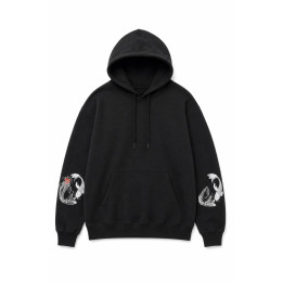 Sweat Koi Harajuku — vue produit fond blanc
