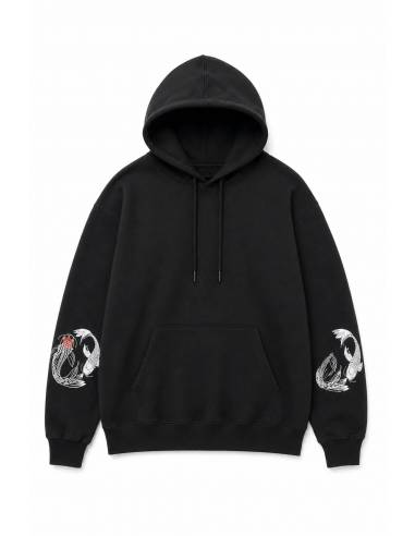 Sweat Koi Harajuku — vue produit fond blanc