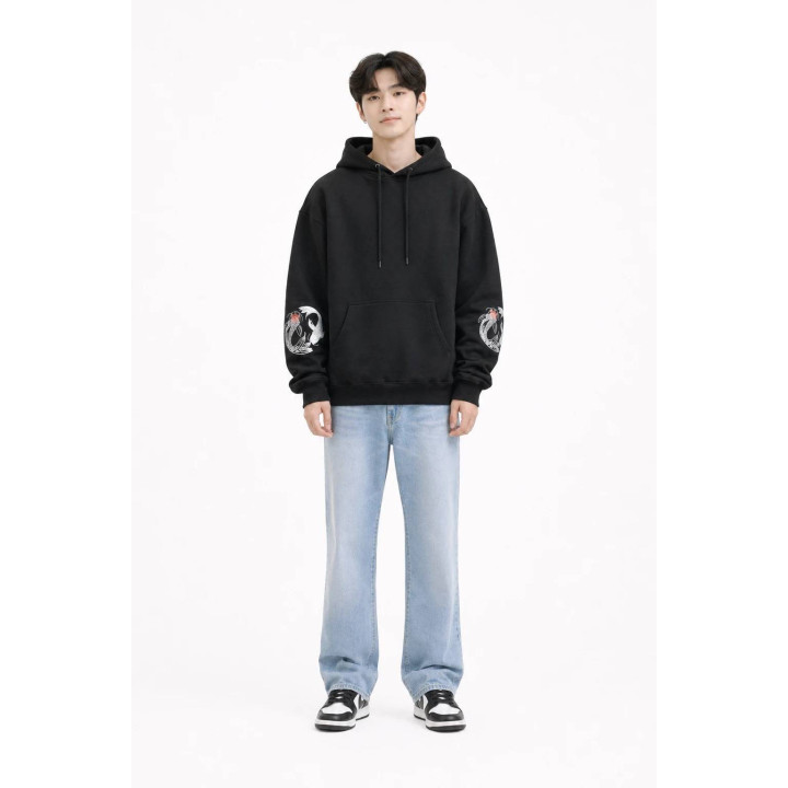 Sweat Koi Harajuku — porté de face