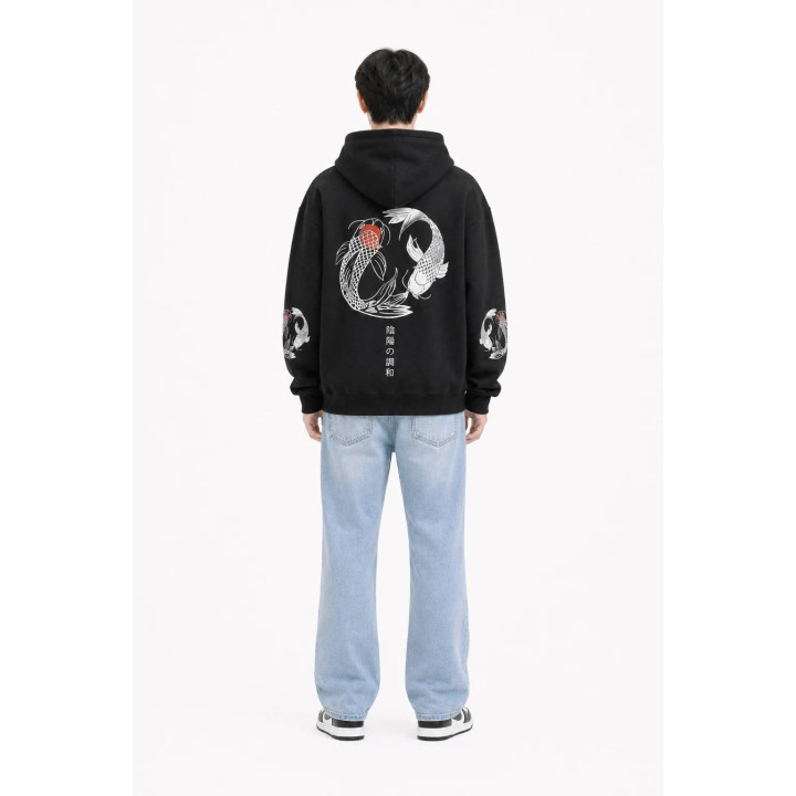 Sweat Koi Harajuku — porté de dos