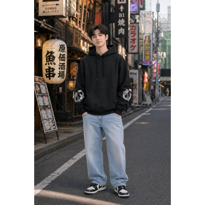 Sweat Koi Harajuku — lifestyle extérieur