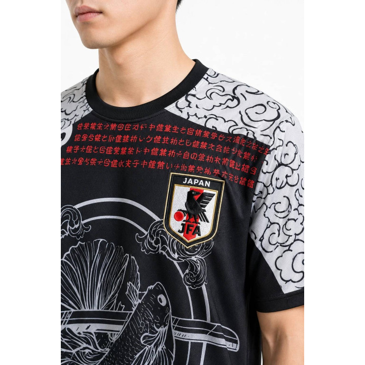 Maillot Sakura Wave Japon — détail produit