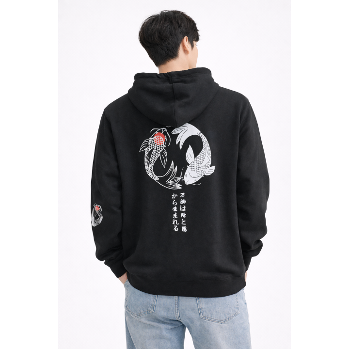 T-shirt Demon Slayer Trio Pourfendeurs — lifestyle extérieur