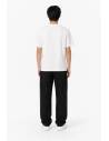 T-shirt blanc Vague d'Hokusai — porté de dos