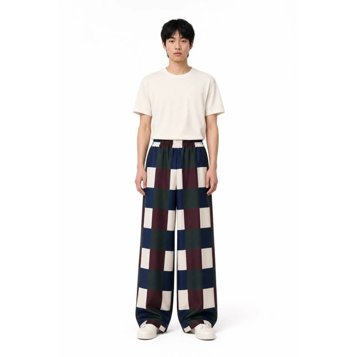 Pantalon ample — porté de face