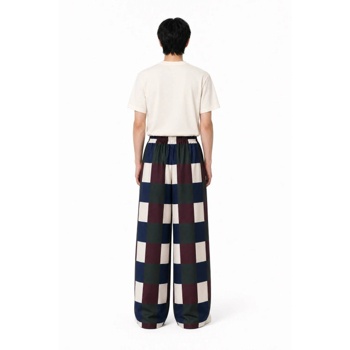 Pantalon ample — porté de dos