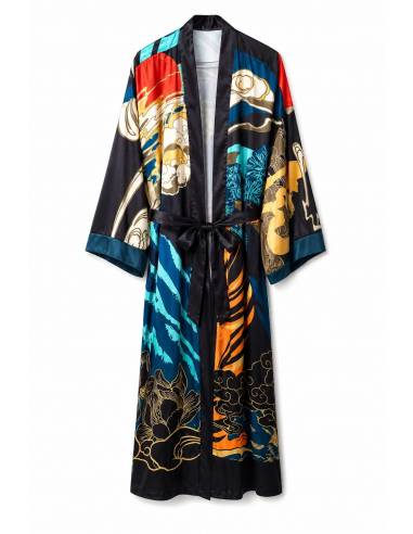 Kimono Long Hikari — vue produit fond blanc