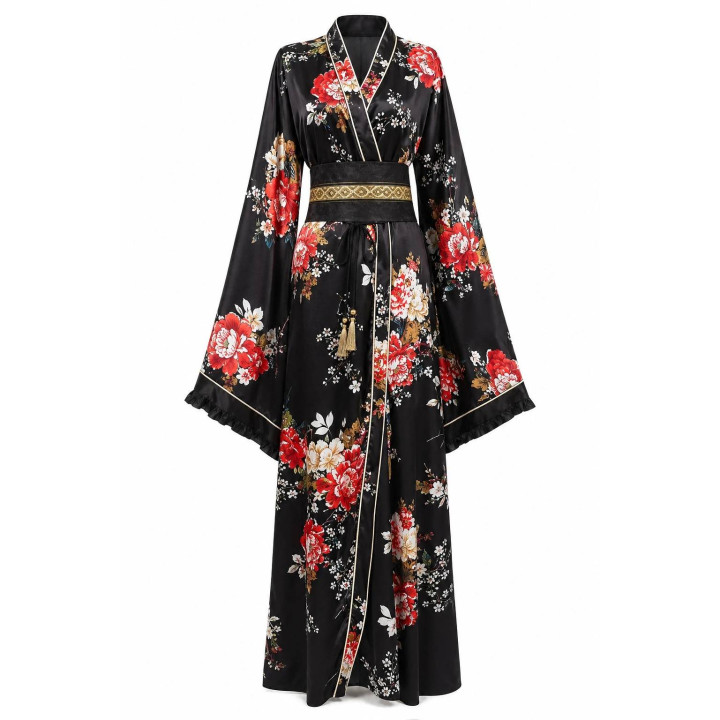 Kimono Ample Sakurahime — vue produit fond blanc