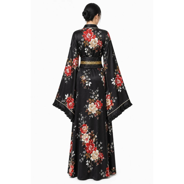 Kimono ample — porté de dos
