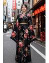 Kimono ample — lifestyle extérieur