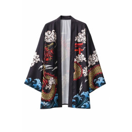Kimono Graphique Akatsuki — vue produit fond blanc