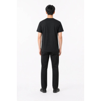 T-shirt kanji coton — porté de dos