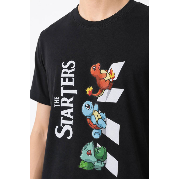 T-shirt kanji coton — détail produit