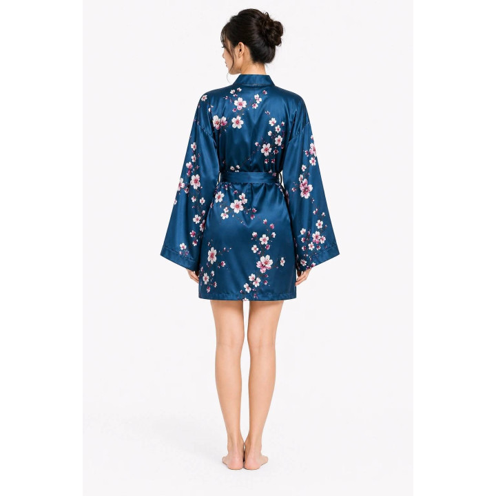 Kimono imprime — porté de dos