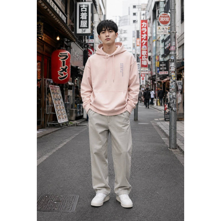Sweat brode — lifestyle extérieur