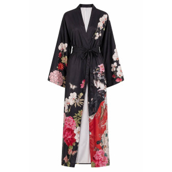 Kimono Brodé Akatsuki — vue produit fond blanc