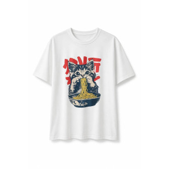 T-shirt Imprimé Shirayuki — vue produit fond blanc