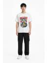 T-shirt imprime — porté de face