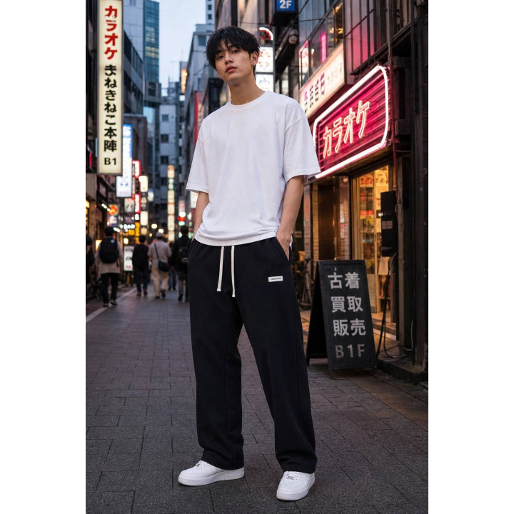 Pantalon droit — lifestyle extérieur
