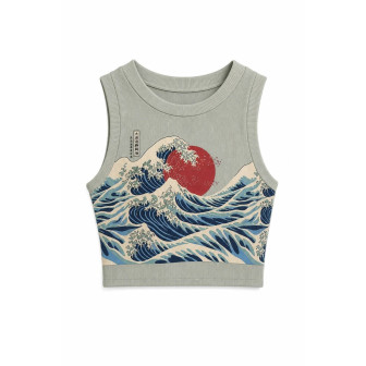 T-shirt Street Hanabira Mori — vue produit fond blanc