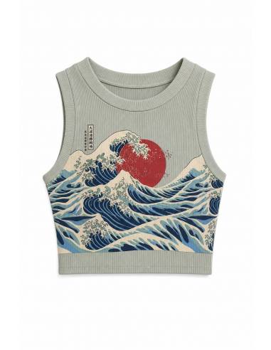 T-shirt Street Hanabira Mori — vue produit fond blanc
