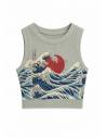 T-shirt Street Hanabira Mori — vue produit fond blanc
