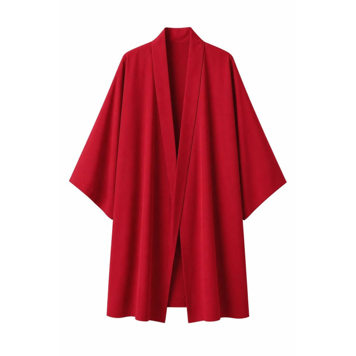 Kimono Floral Kurosora — Rouge — cover