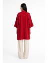 Kimono Floral Kurosora — Rouge — mannequin femme dos