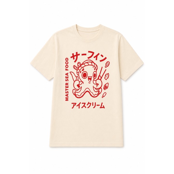 T-Shirt Octo Kawaii style japonais