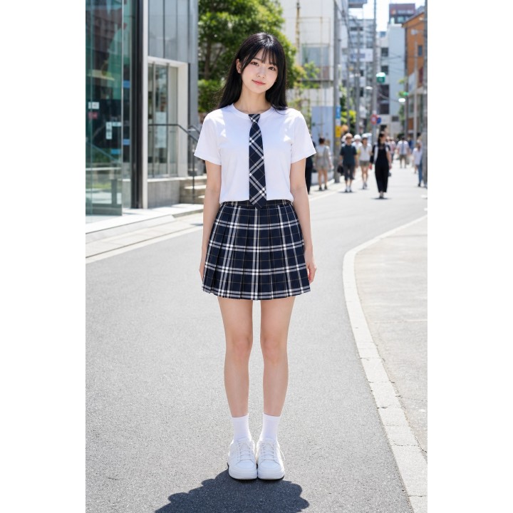 Jupe Plissée JK Tokyo Preppy | Japean